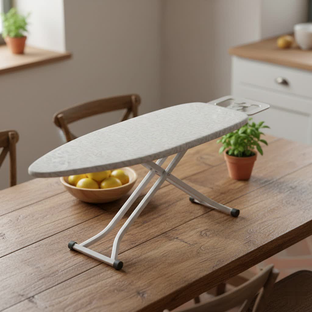 The Enduring Elegance and Efficiency of a Wooden Ironing Board