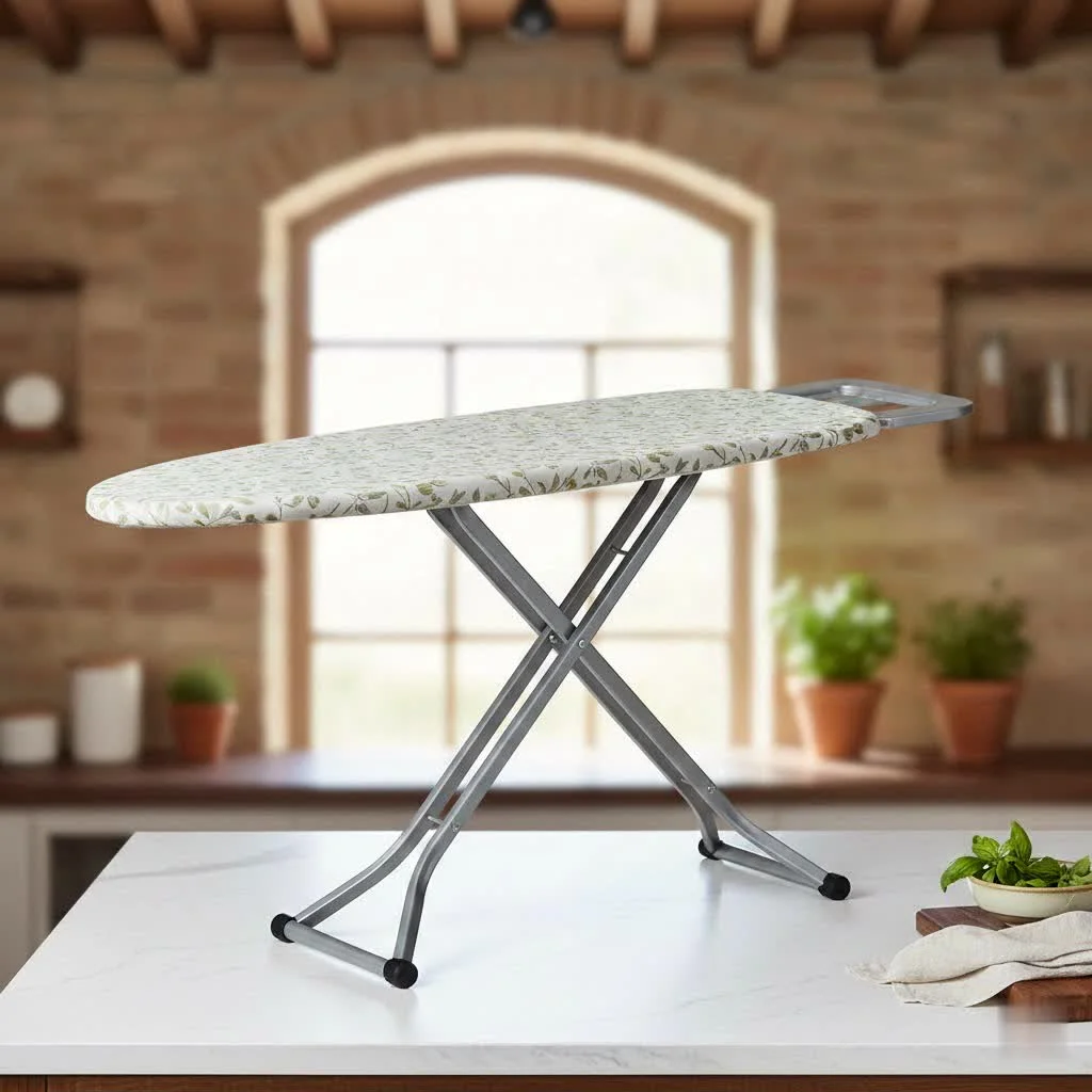 Bartnelli ironing board with iron and clothes