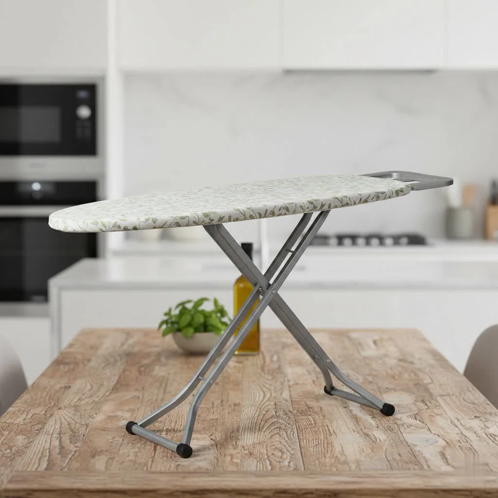 Bartnelli ironing board with iron and clothes